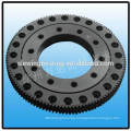 crane used black coating Double Row swing bearing